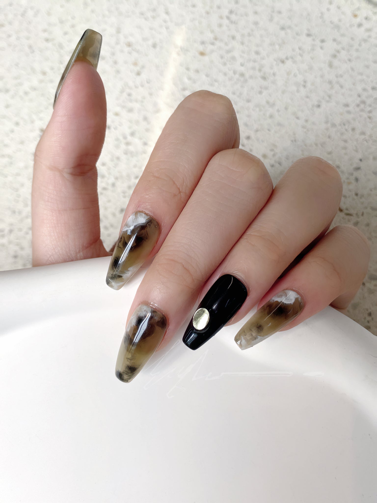 Water Lily Press-on Nails